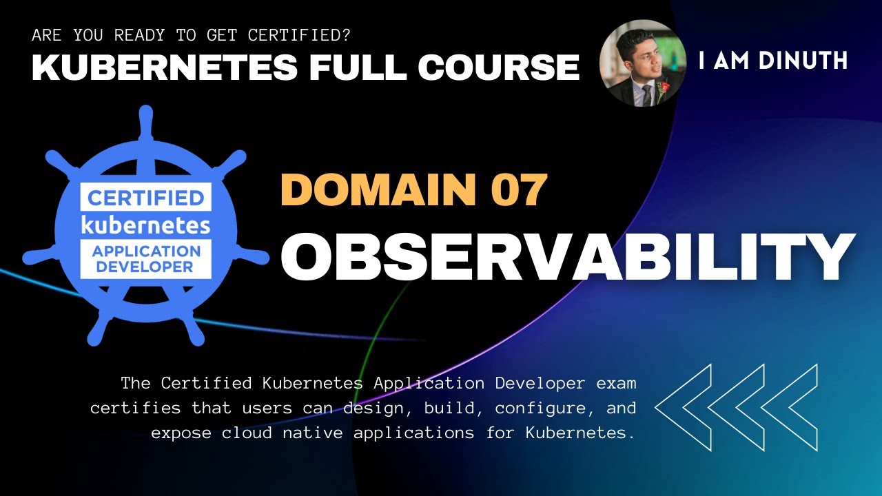 8.0. Kubernetes Observability Domain - Introduction - YouTube