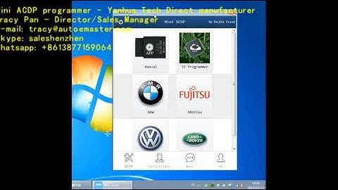 How to Connect ACDP with PC ?