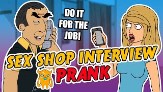 Steamy Sex Shop Interview Prank - Ownage Pranks