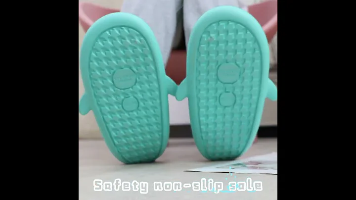 Cute shark slippers#slippers #cute