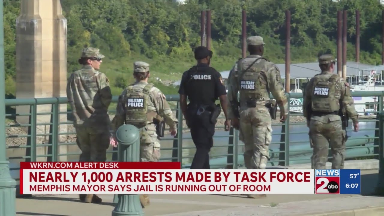 1,000 arrests in Memphis by task force - YouTube