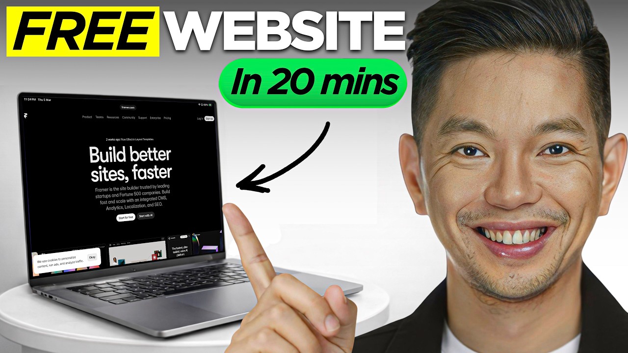 How to Make a Website for FREE In 2026 (FULL WEBSITE) - YouTube