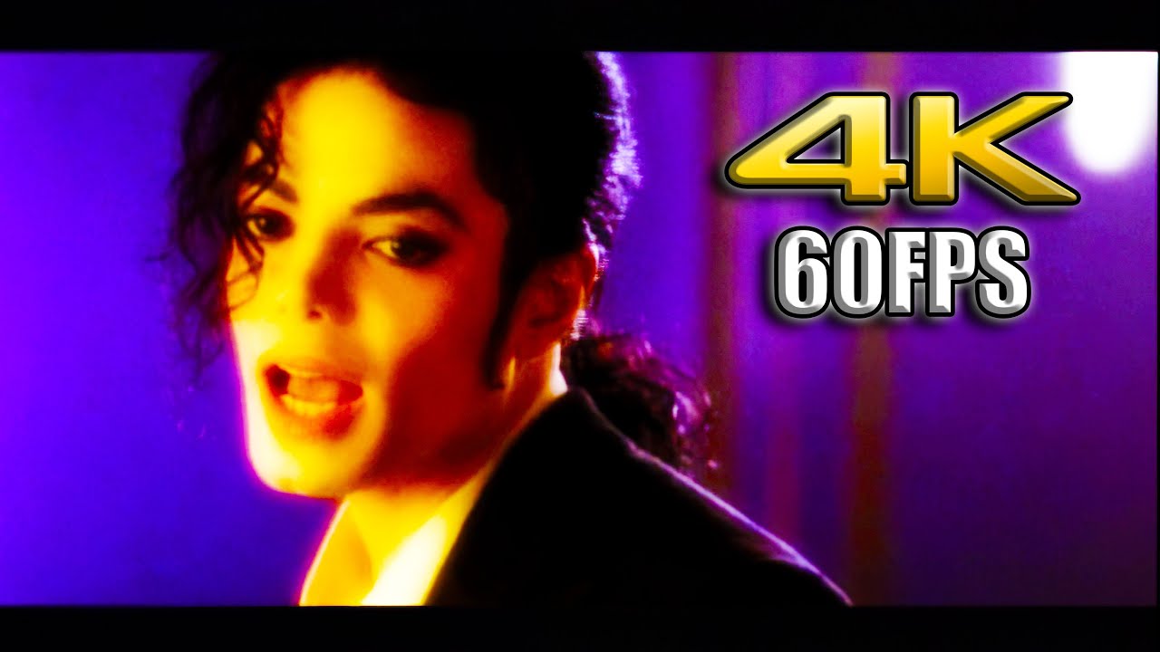 マイケル・ジャクソン/フー・イズ・イット Michael Jackson - 'WHO IS IT' Music Video - 4K 60FPS AI UPSCALE