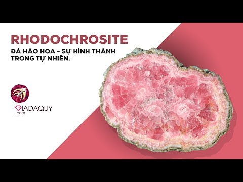 Video: Rhodochrosite trông như thế nào?