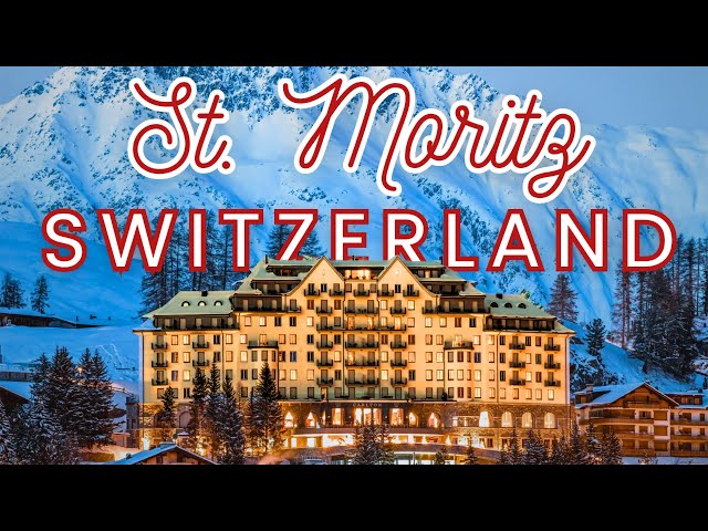 I visited the world's MOST EXPENSIVE Town | St. Moritz, Switzerland 🇨🇭 class=