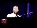 WATCH LIVE: John Legend performs at election eve rally for Harris in Philadelphia