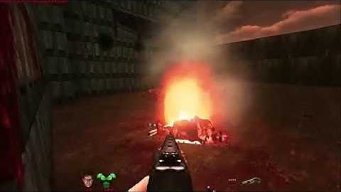 Wonderful Doom E1M2 # Brutal Doom & Reshade