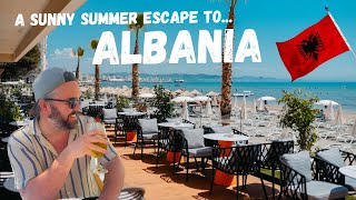 A SUNNY SUMMER ESCAPE TO...ALBANIA! (Beach vibes, cocktails &amp; Durres hotel review) 🇦🇱 ☀️ 🍹