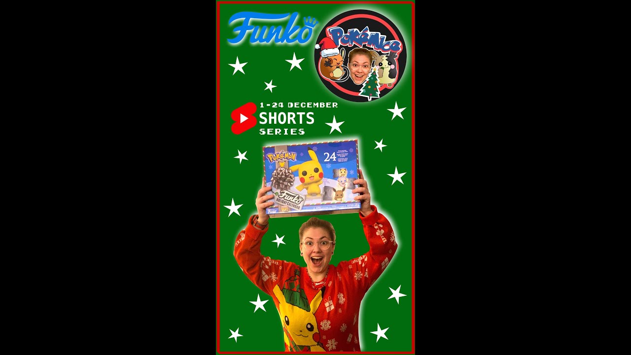 🎄Pokemon Advent Calendar 2021 - Funko Pocket Pop - Day 17 December GROWLITHE - PokéMice shorts 37