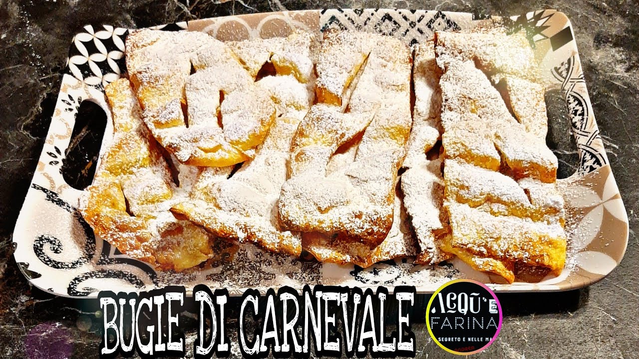 frappe di carnevale al forno