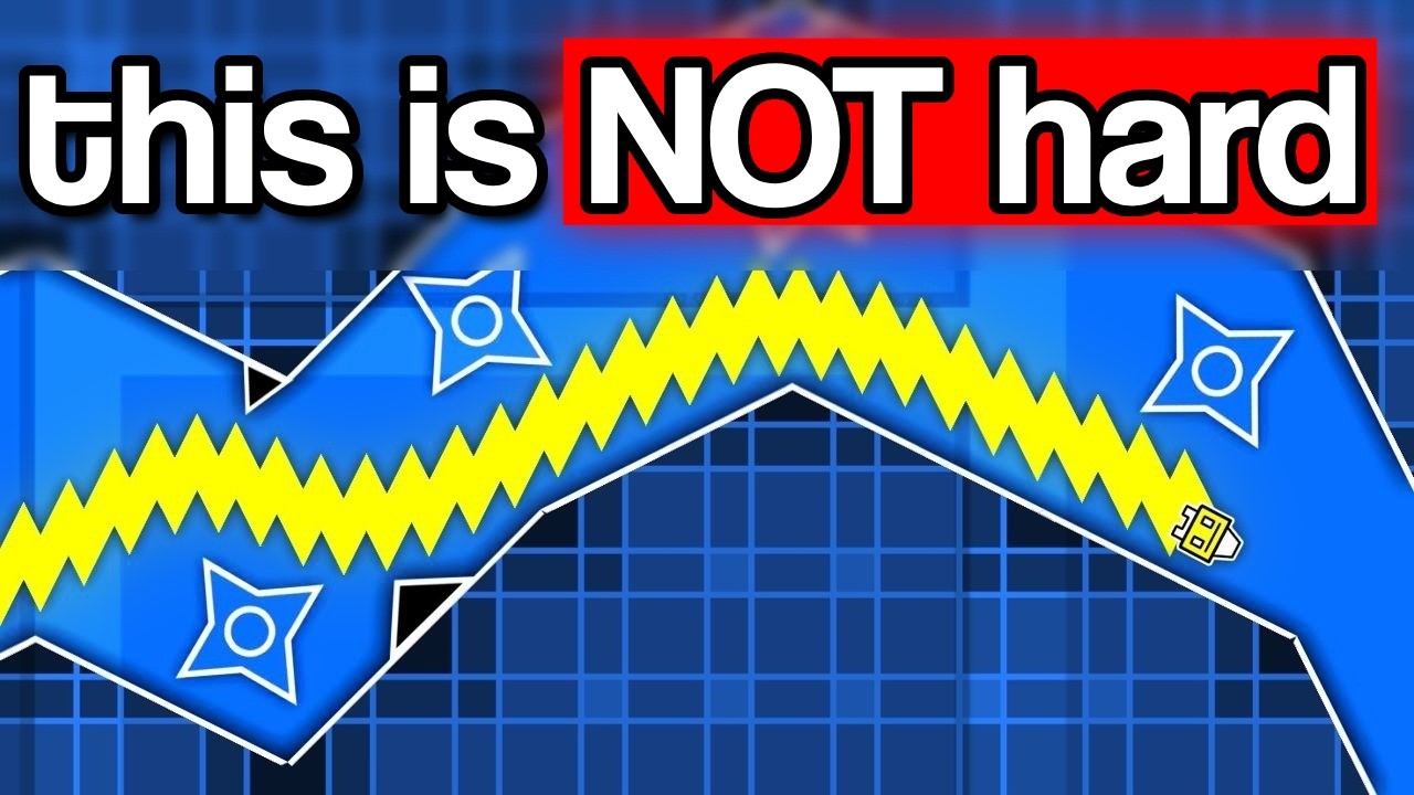 Spamming in Geometry Dash Is NOT Hard.. - YouTube
