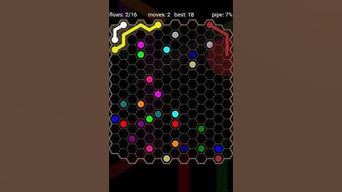 How To Solve Flow Free Hexes Premium 14x14 Mania Level 128 Board Walk Through Solution Walkthrough