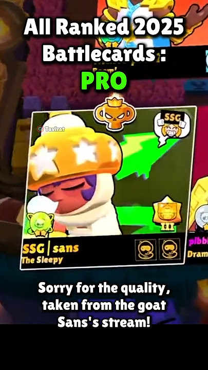 All NEW 2025 Ranked Battlecards 🔥 #brawlstars #ranked #battlecards