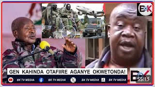 Kiwedde!! Gen.Otafiire Aganye Okwetonda Alumbye Ekili Mu State House Amasasi Esawa Yoona