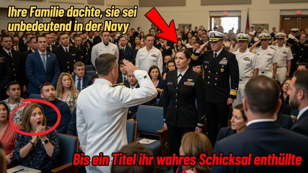 Ihre Familie dachte, sie sei unbedeutend in der Navy, bis ein Titel ihr wahres Schicksal enthüllte
