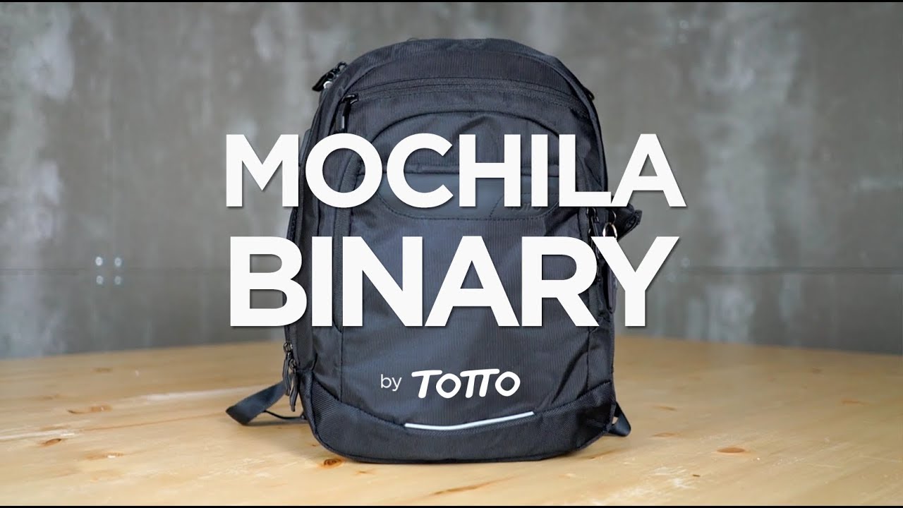 Mochila ejecutiva Binary | TOTTO - YouTube