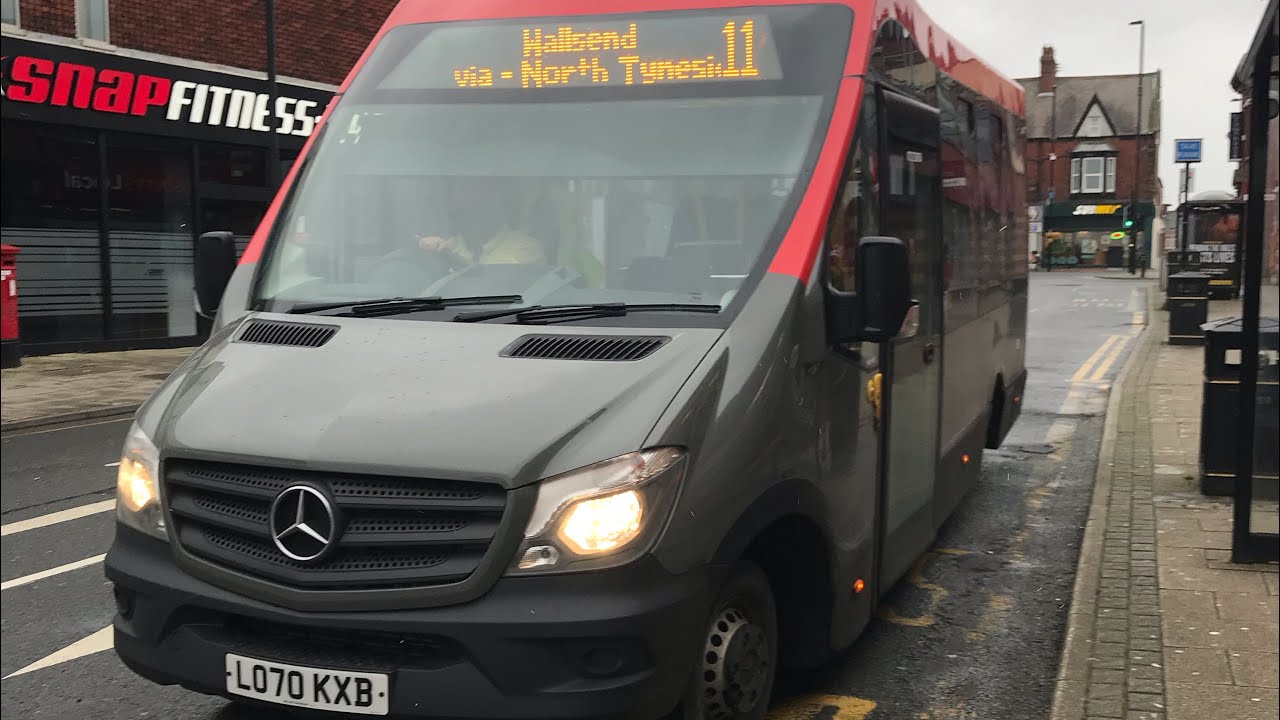 *ESSENTIAL TRAVEL* Gateshead Central Taxis LO70KXB Mercedes Benz Sprinter/Mellor Strata