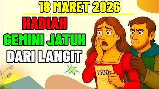 Gemini  hadiah Spektakuler Jatuh Dari Langit  Horoskop Harian 18 Maret 2026 