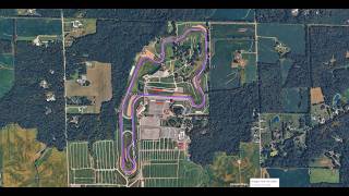 Mid Ohio Sports Car Course Walkthrough WITH Turn By Turn Commentary