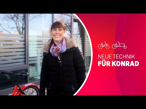 Fahrradmietsystem konrad mit neuer Bluetooth-Technik ausgestattet