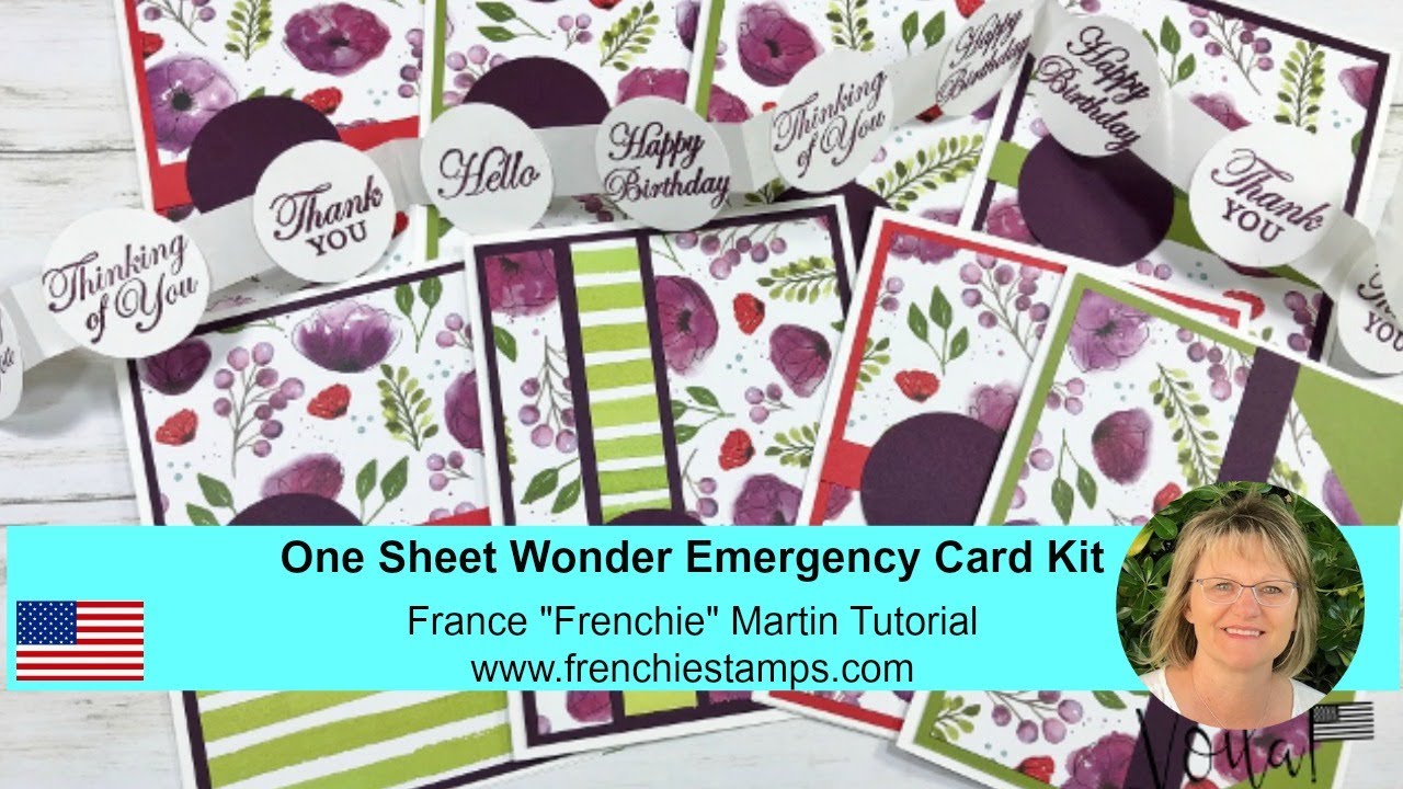 One Sheet Wonder Emergency Card Kit