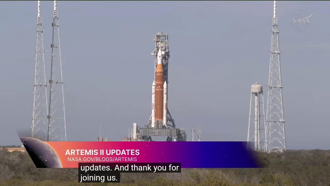 NASA holds news conference on Artemis II Wet Dress Rehearsal