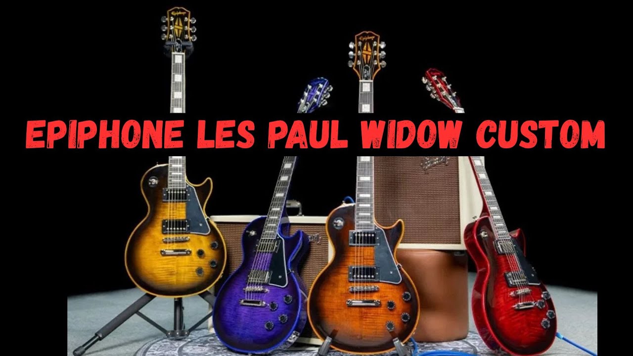 Epiphone Les Paul Widow Custom - YouTube