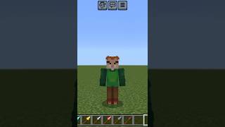 Pico fnf skin short #short #minecraft  #minecraftshort #minecraftaddon #horrormods