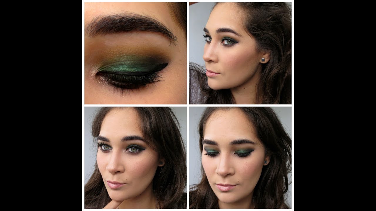 Tutorial de Ojos  Smokey en tonos Esmeralda