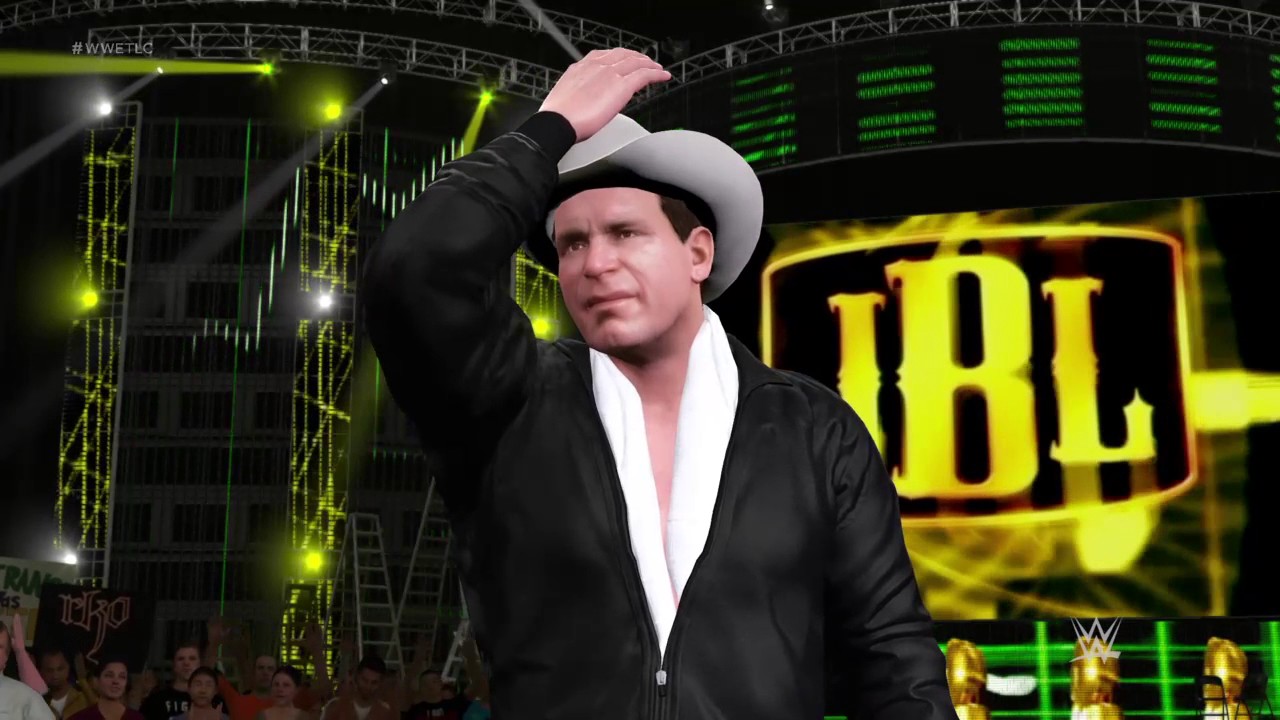 WWE 2K17 Randy Orton vs JBL in a Tables Ladders and Chairs Match for