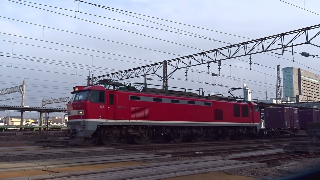 2026.02.23 貨物列車（4091列車）秋田駅発車