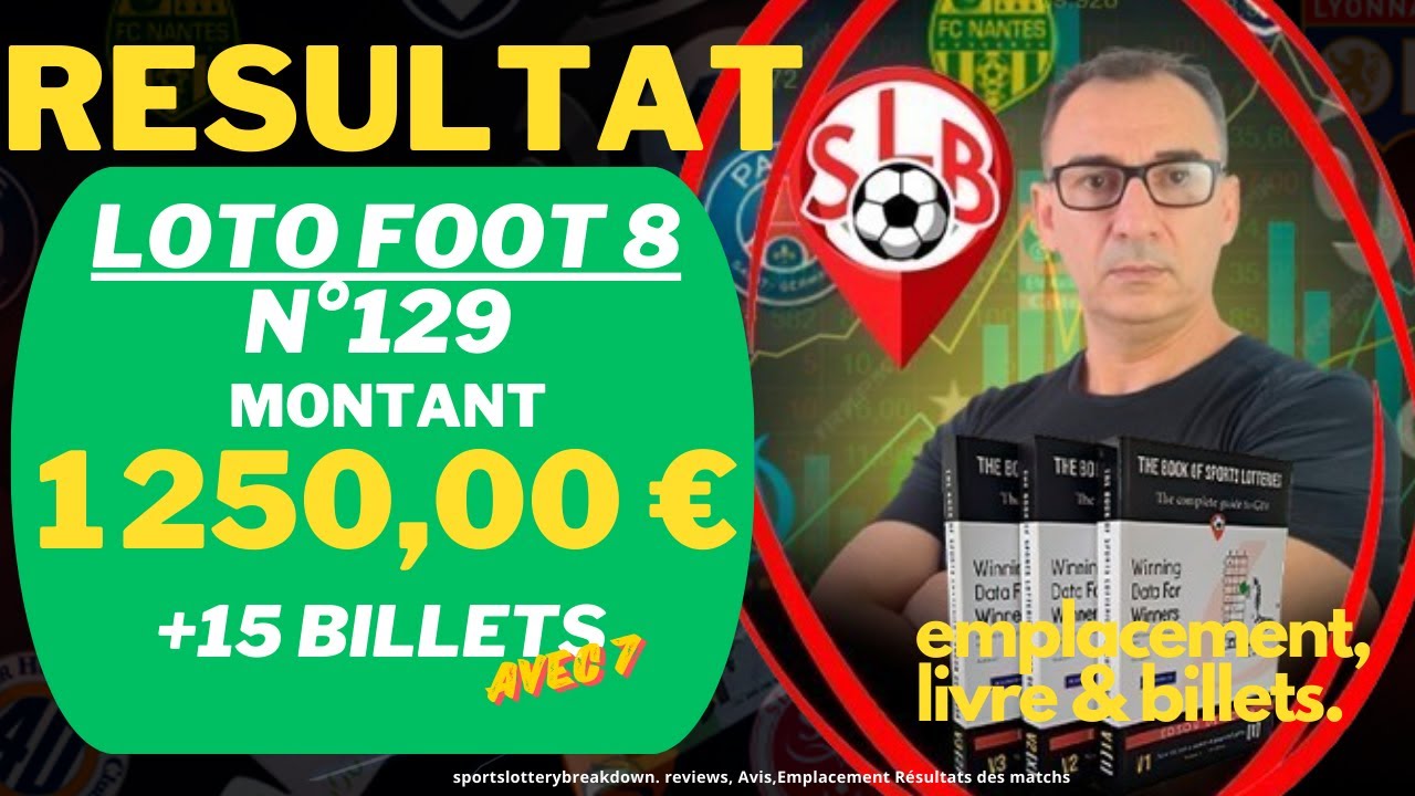 resultat loto foot 8 n129 Livre 