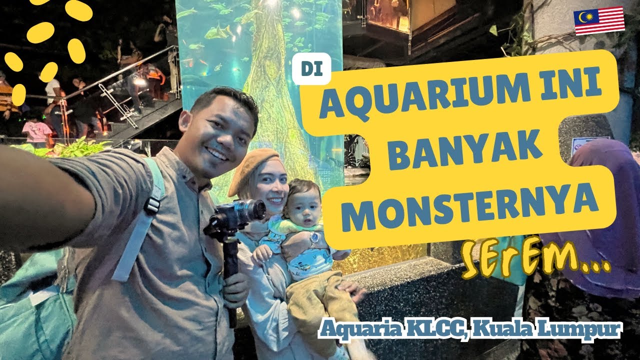 AQUARIA KLCC KUALA LUMPUR, AQUARIUM TERBESAR DI MALAYSIA ‼️ YouTube