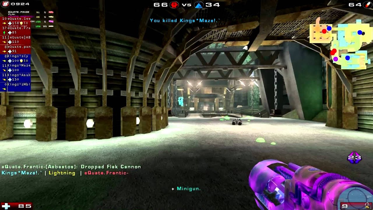 [120604] MLUT TDM LB Final Asbestos&Antalus Frantic Cut (UT2004/Unreal Tournament 2004)