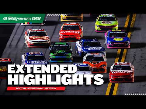 2026 United Rentals 300 at Daytona | NASCAR O'Reilly Auto Parts Series Extended Highlights