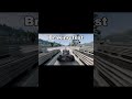 Braking test in Porshe # #beamngphysics #beamngdrive #beamngexperiments