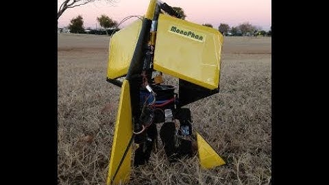 THRUST VECTORING VTOL Technology New Test - MonoPhan