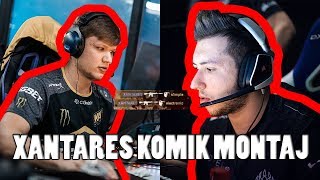 XANTARES VS S1MPLE - XANTARES KOMİK MONTAJ #1