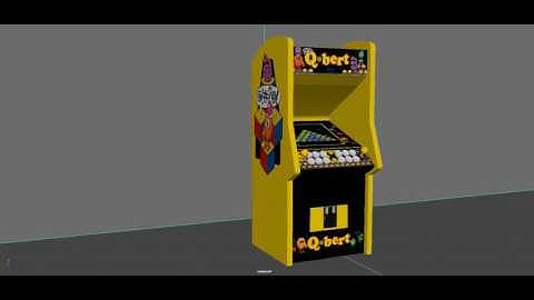 Arcade Machines Maya Build