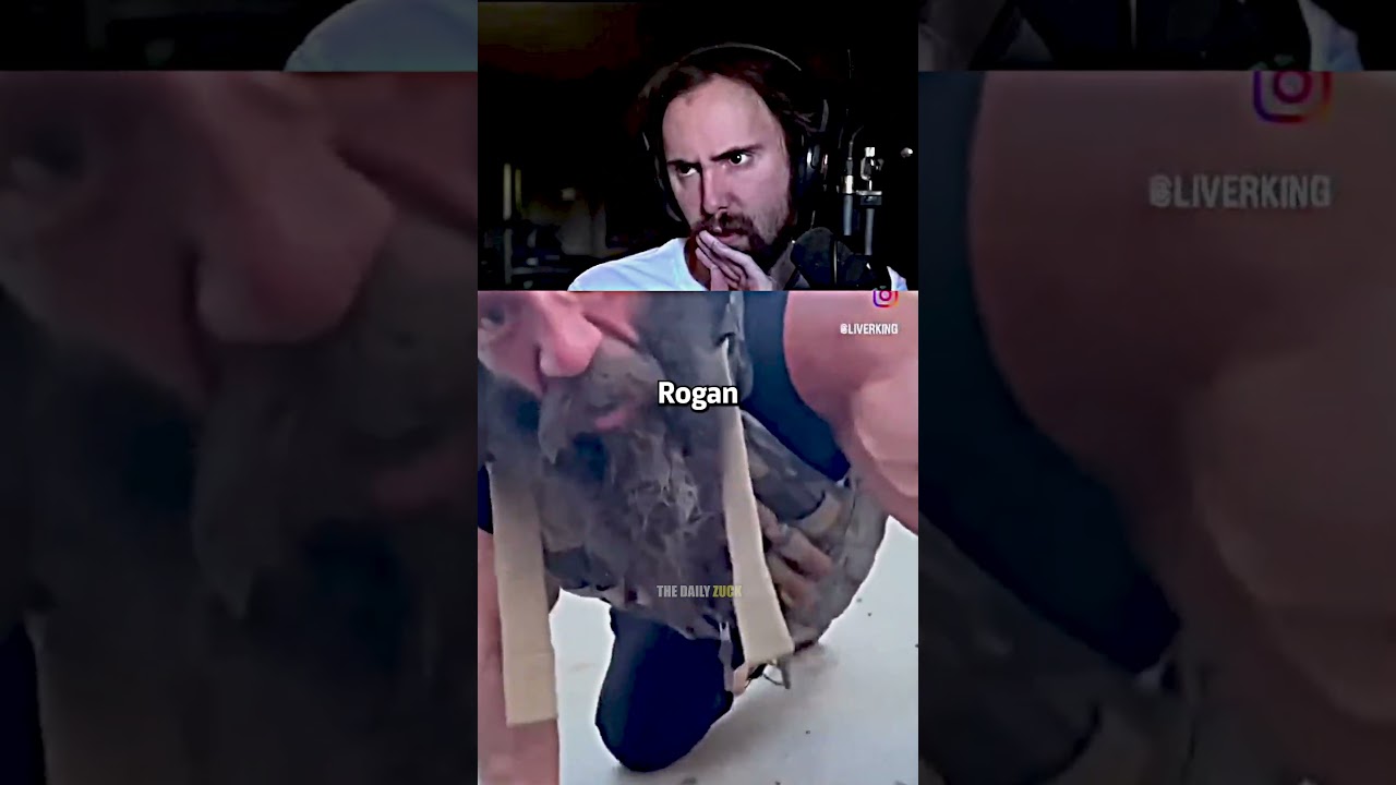 Asmongold Reacts to Liver King Arrested for Threatening Joe Rogan