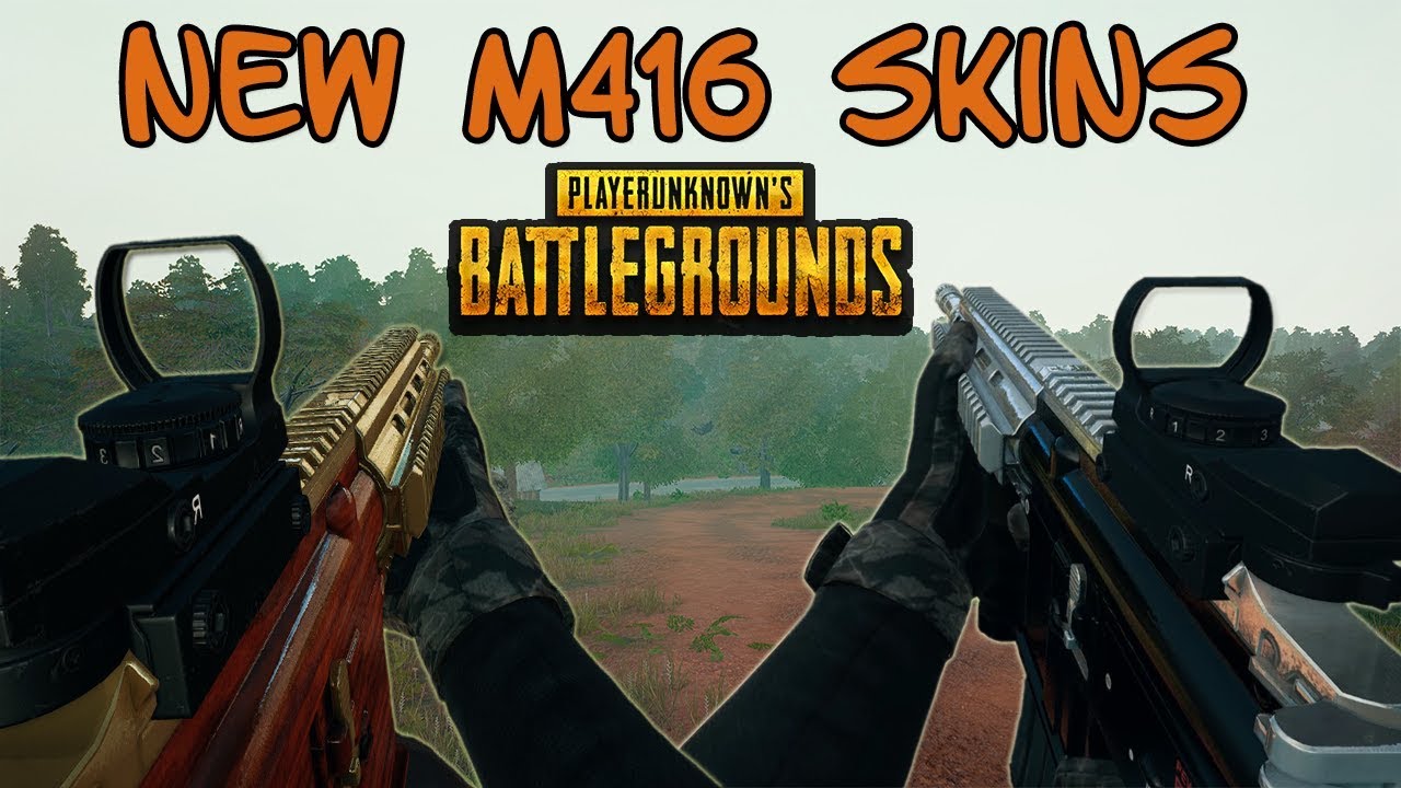 Pubg New M416 Skins Youtube