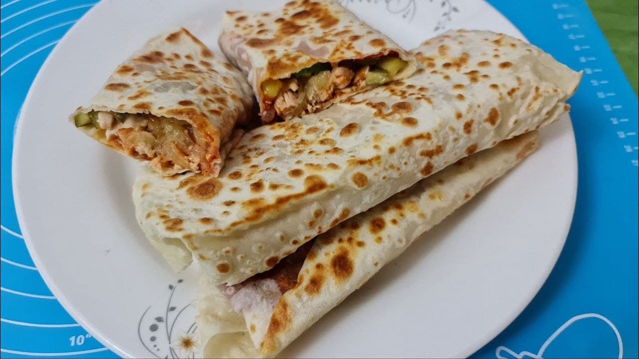 Рецепт сочного Лаваша(Шаверма)/  Eng Mazali lavash tayorlash usuli