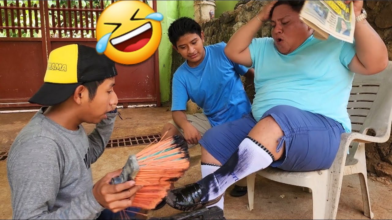 Yo en mi primer día como lustrador 🤣