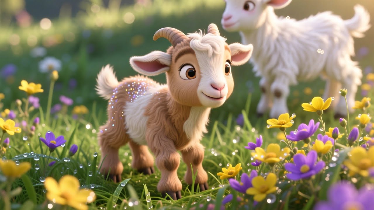 The Joyful Ascent of a Baby Goat | Playful Mountain Adventure Story for Kids Ages 6–10