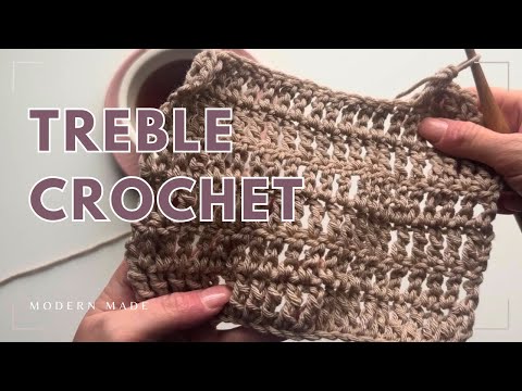 How to Crochet The Treble Crochet for Beginners  thumbnail