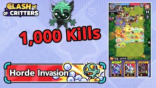 1007 kills in horde - (Clash of Critters) screenshot 4