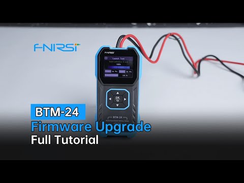 Тестер акумуляторних батарей FNIRSI BTM-24 (12V/24V), видео 3