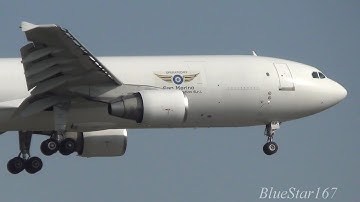 San Marino Executive Aviation Airbus A300-600R (T7-ASK) landing at FRA/EDDF (Frankfurt am Main) 07R