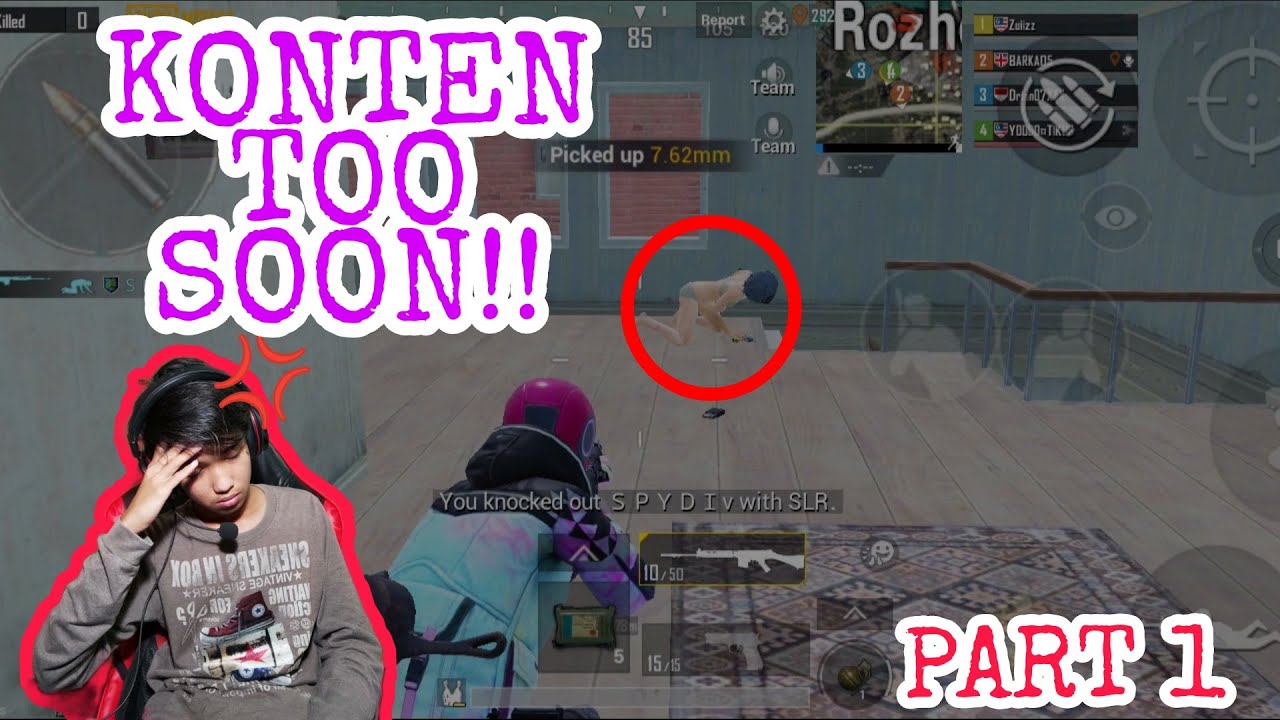 KONTEN TOO SOON! | PART 1 | PUBG MOBILE | (BAHASA MALAYSIA)