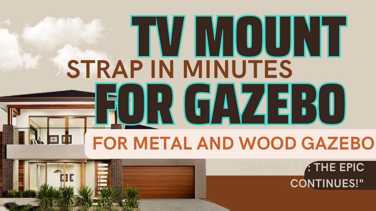 TV Mount for Gazebo